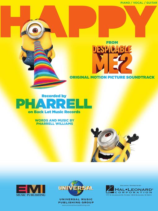 Title details for Happy (from "Despicable Me 2") Sheet Music by Pharrell Williams - Wait list